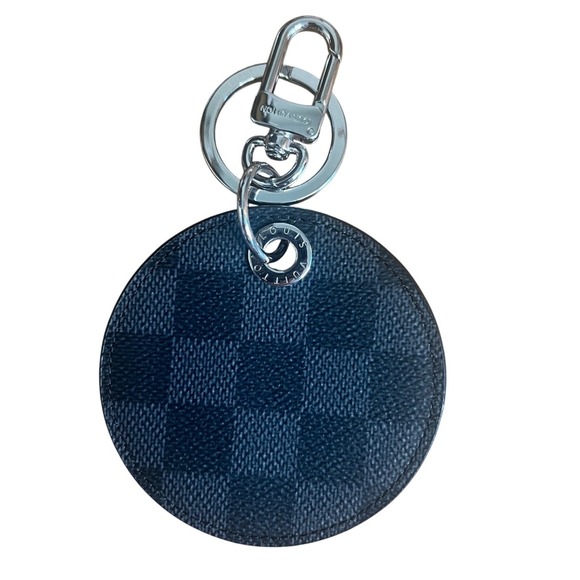 New Louis Vuitton Key Chain Alps Damier Graphite Multi Color LV Key Ring RARE - Picture 5 of 10